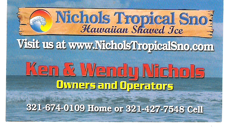 Nichols Tropical Sno Hawaiian Shaved Ice